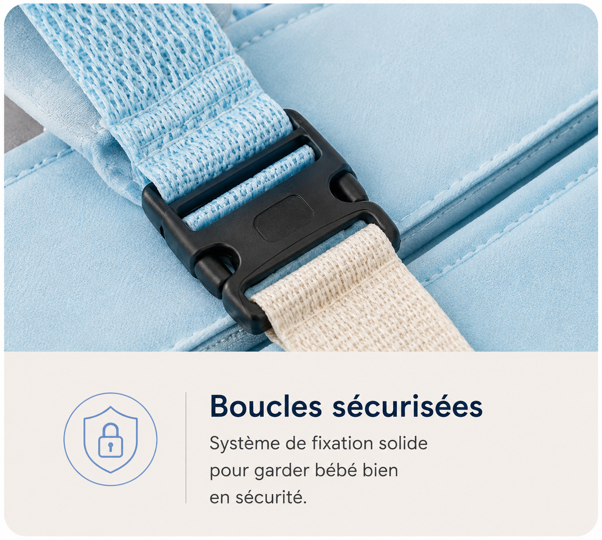 Porte-Bébé Ergonomique Ergonea™ – Confort & Proximité