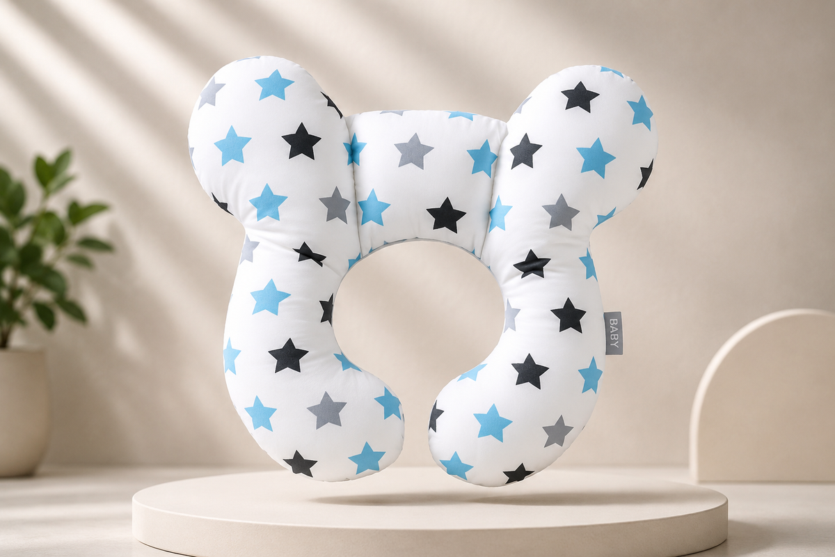 Coussin de Maintien Bébé Ergonea™ – Soutien Tête & Nuque