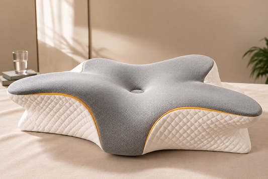 Oreiller Ergonomique Ergonea™ – Confort & Soutien Cervical