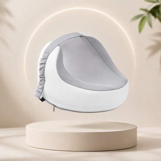 Coussin Genoux Ergonea™ – Alignement & Confort Nocturne