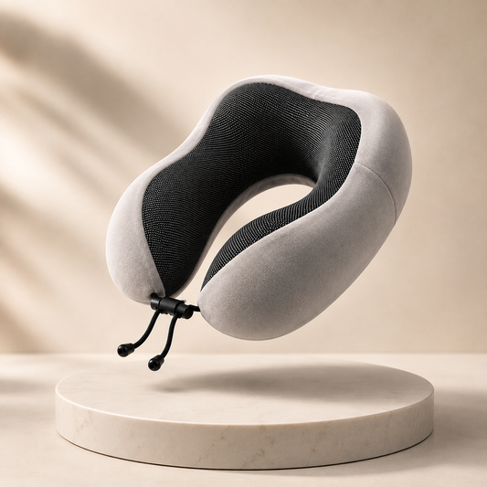 Coussin de Voyage Ergonomique Ergonea™ – Maintien Cervical 360°