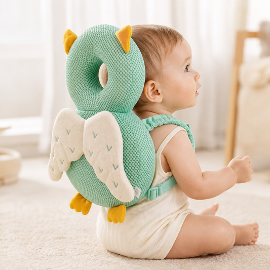 Coussin Anti-Choc Bébé Ergonea™ – Protection Tête & Dos