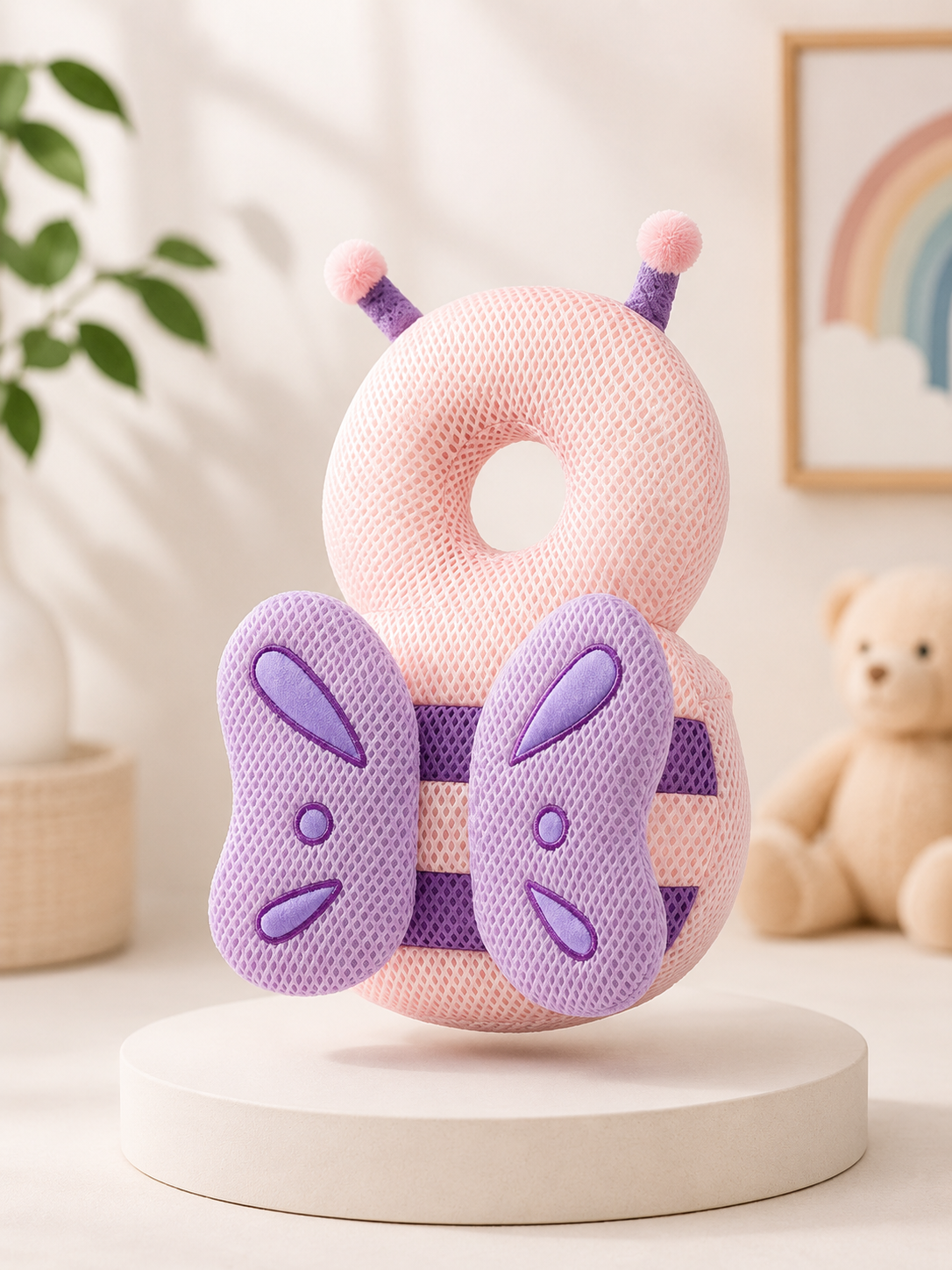 Coussin Anti-Choc Bébé Ergonea™ – Protection Tête & Dos