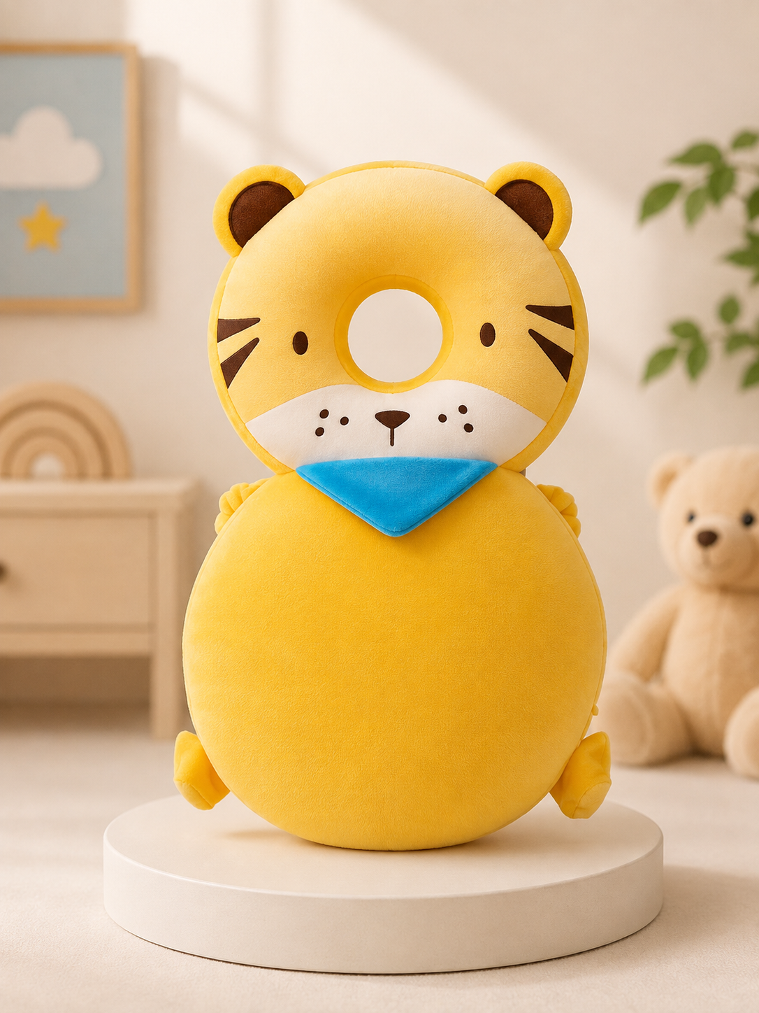Coussin Anti-Choc Bébé Ergonea™ – Protection Tête & Dos
