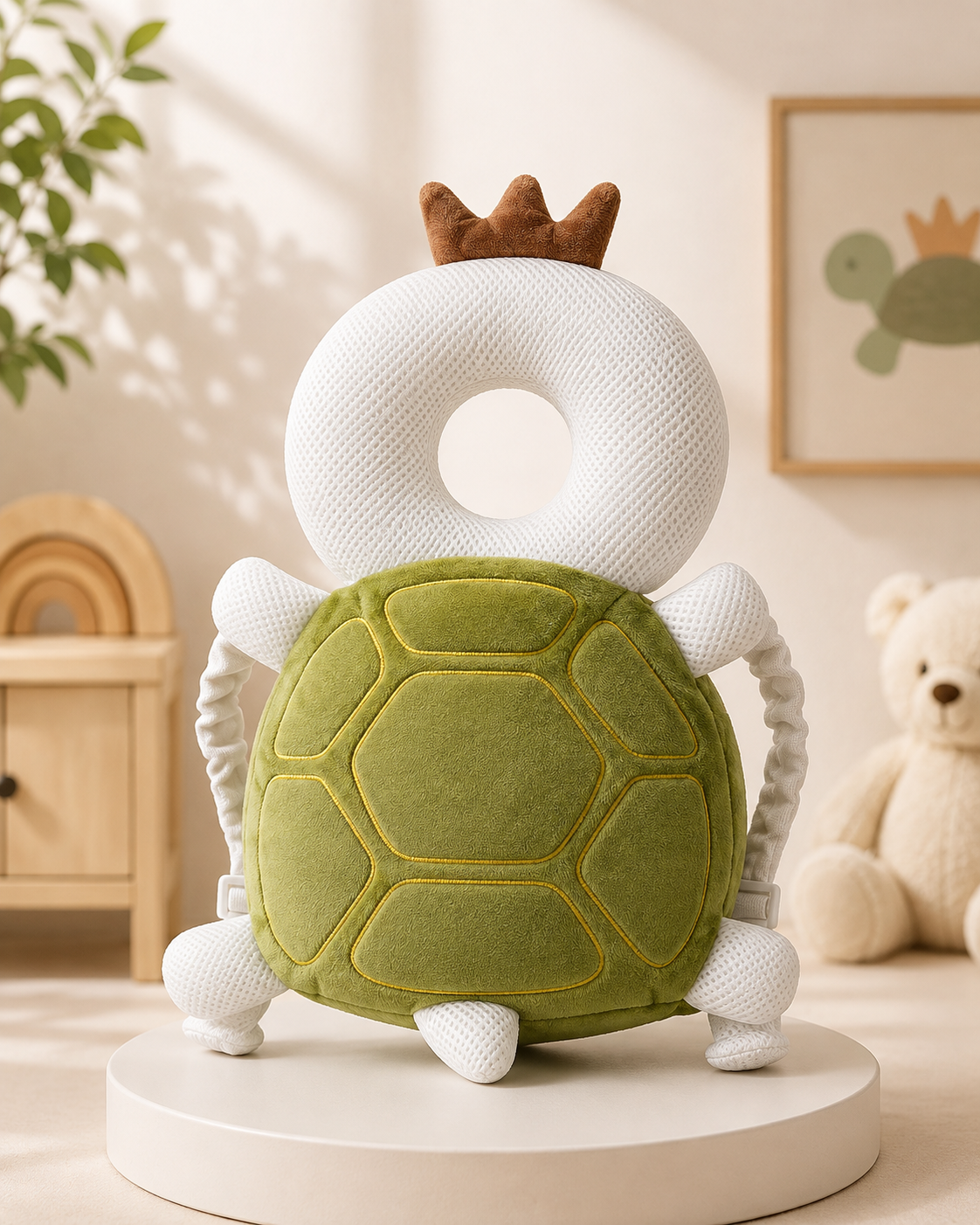 Coussin Anti-Choc Bébé Ergonea™ – Protection Tête & Dos