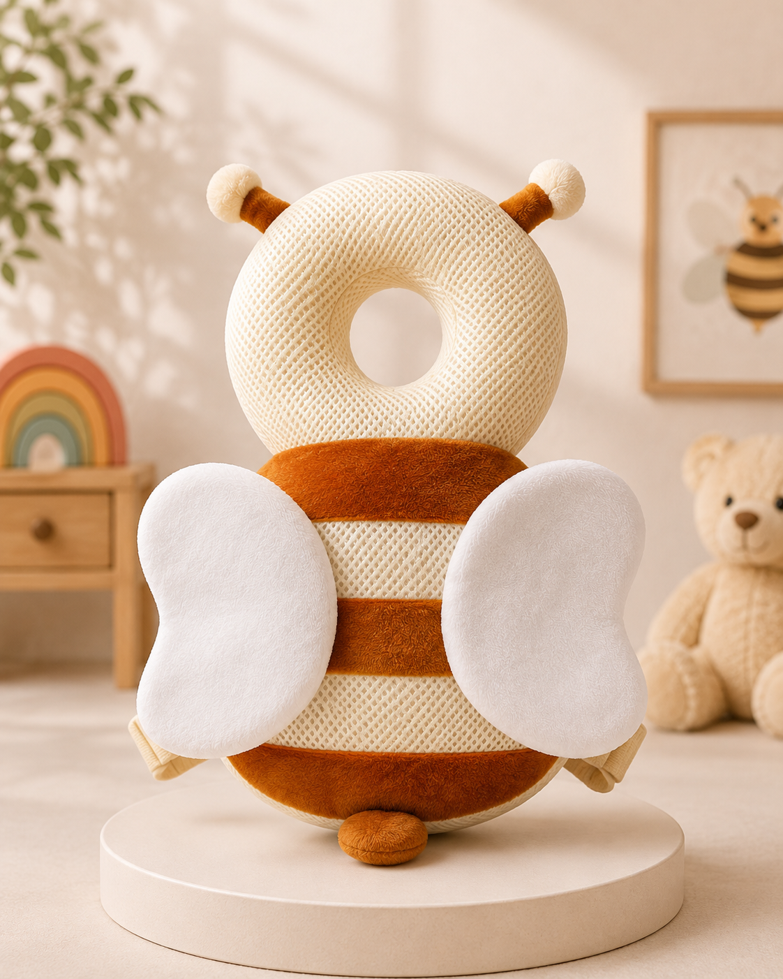 Coussin Anti-Choc Bébé Ergonea™ – Protection Tête & Dos