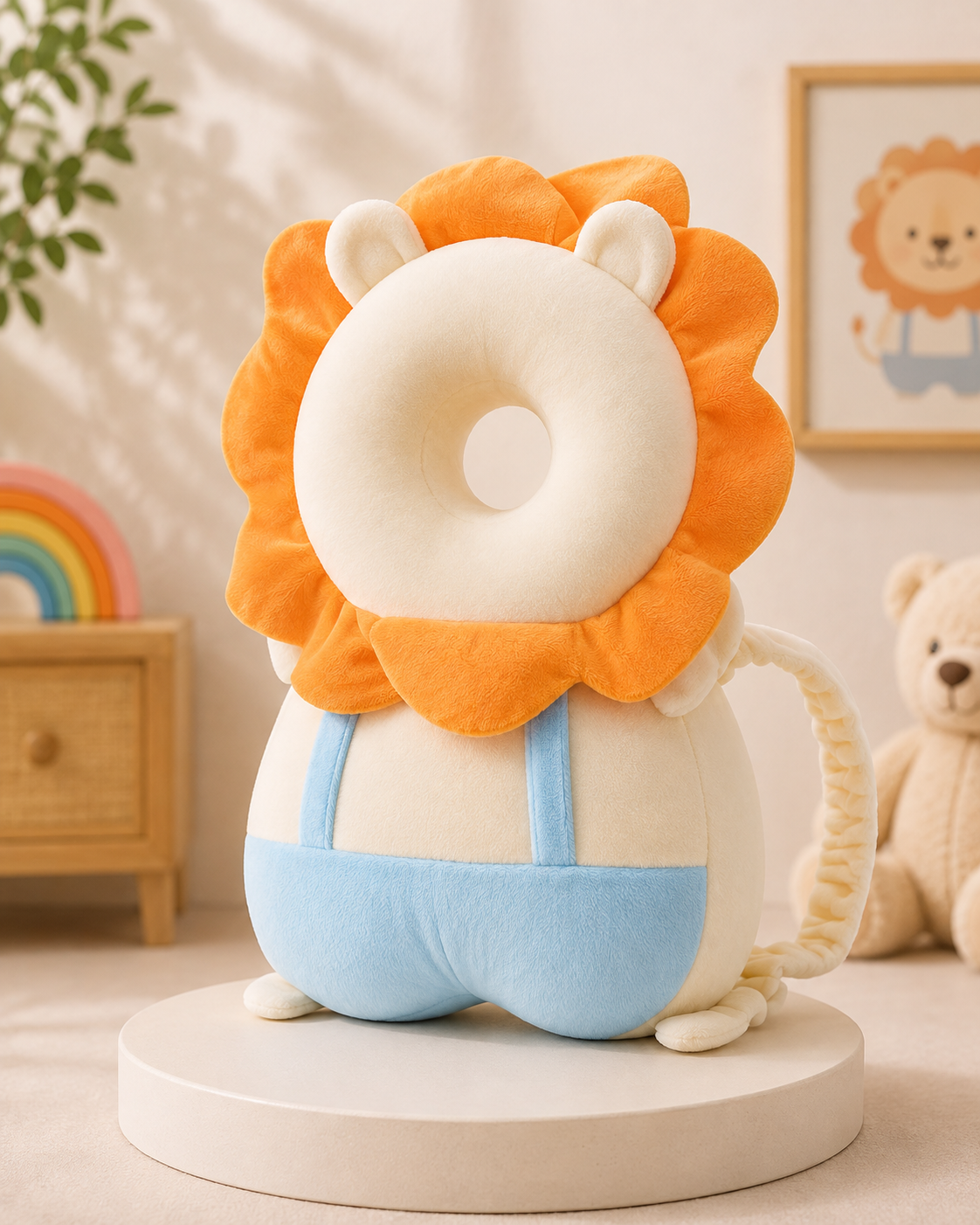 Coussin Anti-Choc Bébé Ergonea™ – Protection Tête & Dos