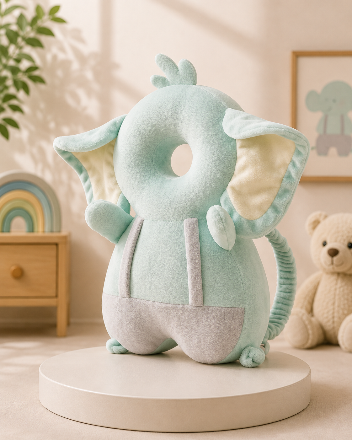 Coussin Anti-Choc Bébé Ergonea™ – Protection Tête & Dos