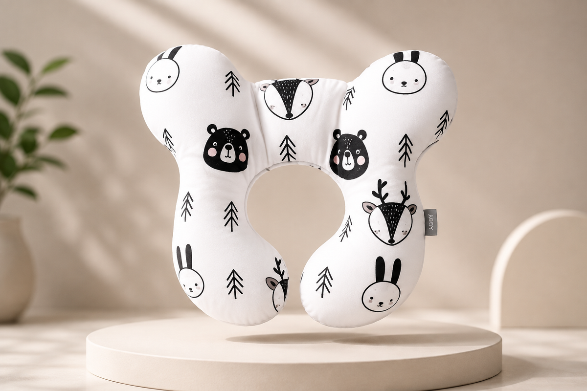 Coussin de Maintien Bébé Ergonea™ – Soutien Tête & Nuque