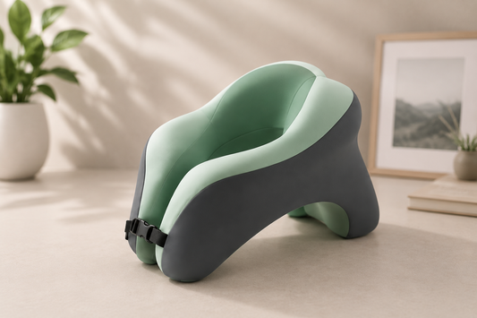 Coussin de Sieste Ergonomique Ergonea™ – Repos Visage & Nuque