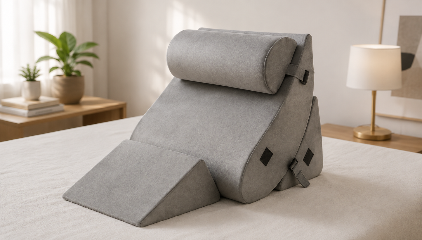 Ensemble de Coussins Ergonomiques Modulables Ergonea™ – Dos, Nuque & Jambes