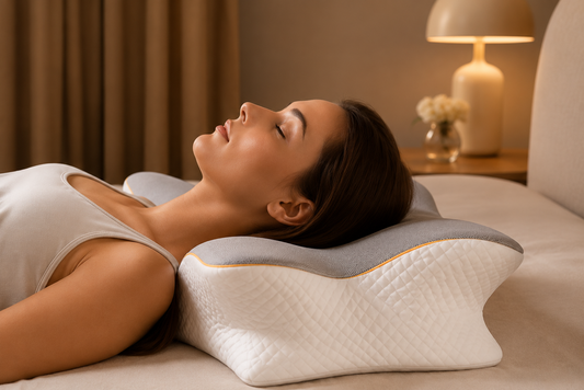 Oreiller Ergonomique Ergonea™ – Confort & Soutien Cervical